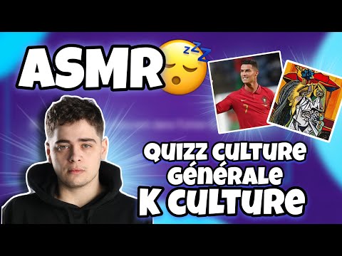 ASMR Français • QUIZZ DE CULTURE GÉNÉRALE SUR LE K CULTURE POUR DORMIR VITE ! 😴✨