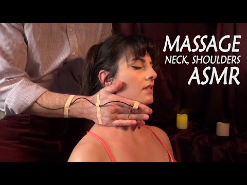 Stress Relief Massage, Neck and Shoulders, ASMR