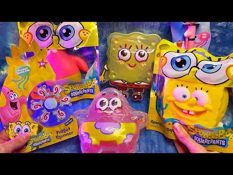 ASMR Spongebob Fidgets Haul (Whispered)