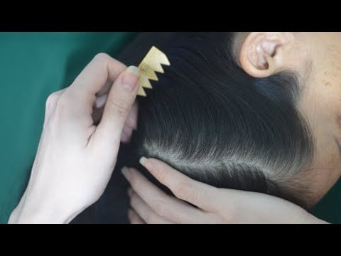 ASMR Real Person Head Scratching With Snoring And Breathing Sounds For Anxiety Relief
