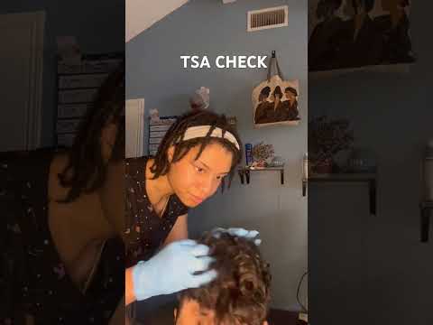 ASMR | Hair TSA Check #asmr #sleep #tingles#sjiady #sjiadyasmr #sjiadyfamily #lofi #lofiasmr