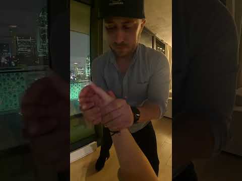 Quick Arms & Hands Massage at Night