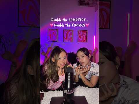Karma X @Yourgiirlasmr  double the tingles👀💓 #asmrtist #asmr #tingles #asmrvideo #asmrtriggers