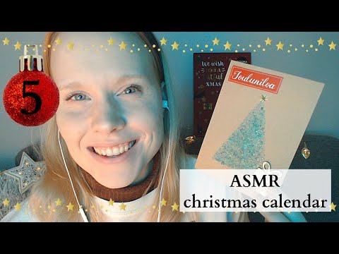 ASMR🎁holiday cards🎄 || DAY 5