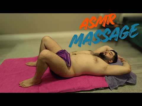 FULL BODY ASMR MASSAGE THAT HELPS WITH MUSCLE FATIGUE-CHEST,LEG,FOOT,ARM,BACK,ABDOMEN,BELLY