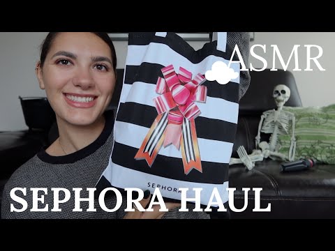 asmr Sephora makeup haul