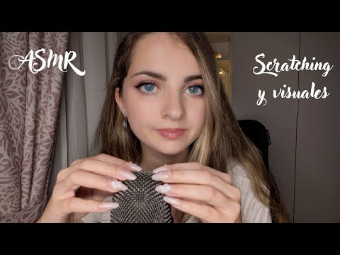 🌙 ASMR Scratching y Visuales con Uñas largas para Dormir y Relajarte