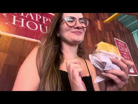 ASMR VLOG INDO PARA SC COMIGO 🚗 #asmrvlog 