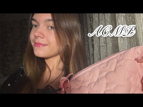 АСМР 💖 что в моей косметичке ? 2.0 🧴 таппинг, разговоры 🌷