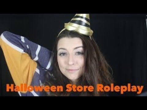 [ASMR] HALLOWEEN STORE ROLEPLAY