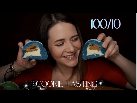 ASMR der ultimative 🍪 COOKIE TASTE TEST 🍪 mit Whispers & Eating und Crinkles ~ Deutsch/German