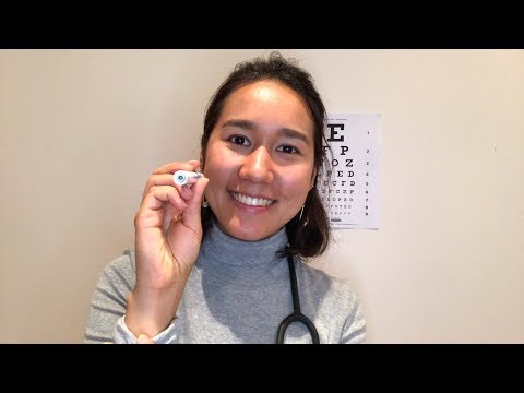 [ASMR] Soft Spoken Relaxing Eye Exam Roleplay (Opthalmoscope, Gloves & Light)