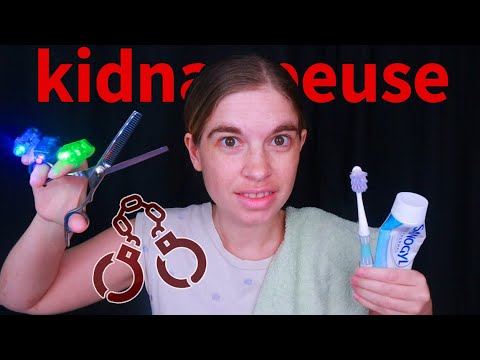 [ASMR] La KIDNAPPEUSE te refait une beauté pour ta future sortie - Roleplay kidnapping