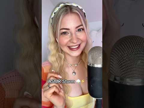 ASMR-Gewitter ⛈️ Q: Was als Nächstes? 😍 #asmr #asmrdeutsch #relax #shortsfeed #short #shortvideo