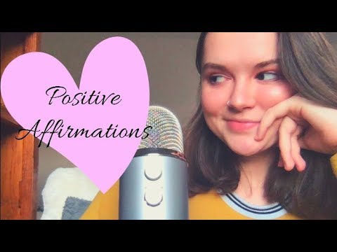 ASMR Positive Affirmations for Anxiety/Sleep 💕