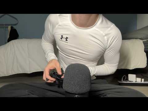 ASMR Sensitive Mouth Sounds, Tapping, Scratching, Hand Movements