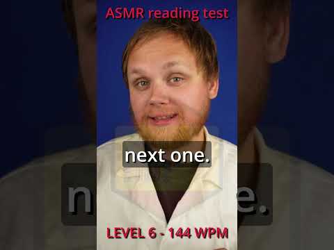 Can you read? LEVEL 6 #asmr