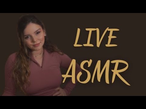 LIVE ASMR -  Come in to relax