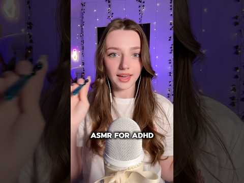 ASMR for ADHD #asmr #asmrsounds #asmrrelax #asmrtingles #asmrwhispers #asmrsleep #relax #tingles
