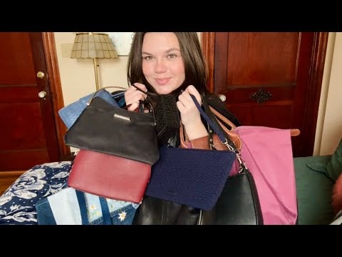 ASMR \\ My Bag Collection! 👛 (Mixed fabric sounds)