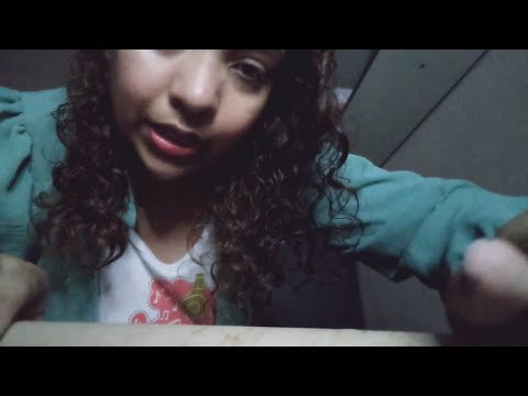 ASMR Massagem para coluna travada: passando rolo nas costas, percussão na lombar+massagem com creme