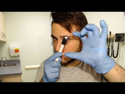 ASMR | Medical Ear Examination - Traditional Role Play - Relaxing Personal Attention