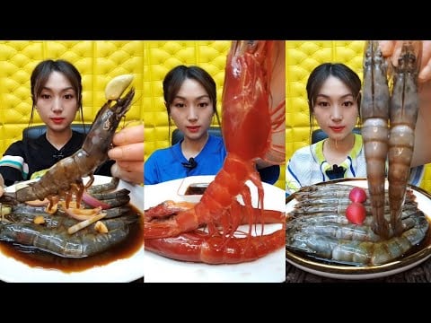 🦐🎧 Hypnotic ASMR Mukbang  최면 같은 ASMR 먹방  催眠のようなASMRモッパン  催眠感ASMR吃播