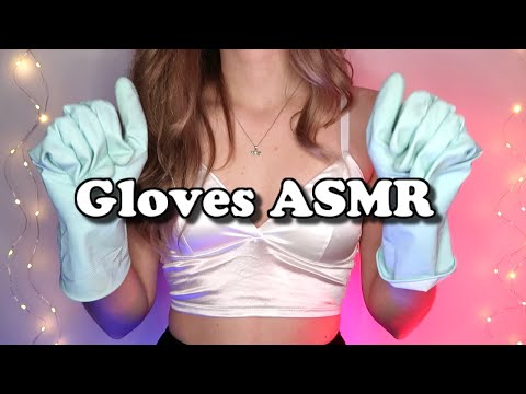 ASMR Glove Sounds //Triggers// Relaxation (plastic gloves, garden gloves)