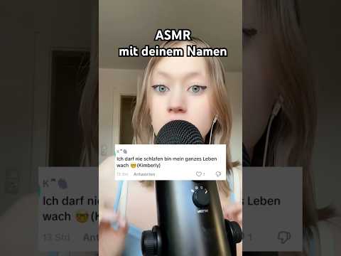 Gibt’s noch andere die nicht schlafen dürfen?? #asmr #mouthwhisper #roleplay