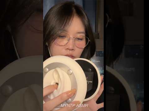 ASMR rough ear cleaning 🧽 #asmr #myntp