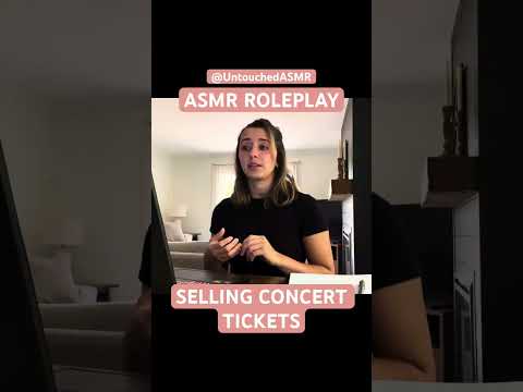 ASMR Customer Service Roleplay | Selling Concert Tickets