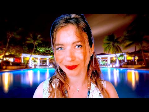 [ASMR] 🌴Insel der Entspannung | Freundin im Wellness, Spa & Beauty Hotel | Kopf Massage | RP deutsch