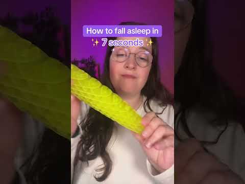 How to fall asleep in 7 seconds #asmr #asmrsounds #asmrrelax #asmrtingles #asmrsleep #relax