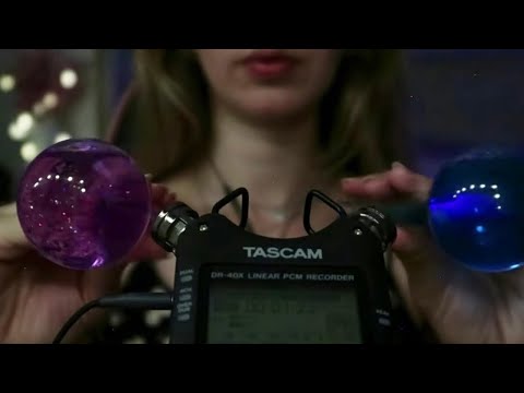 ASMR Relaxante com Ice Globes e Efeitos de Eco ❄️💦Sensação Gelada e Tranquilizante (no talking)