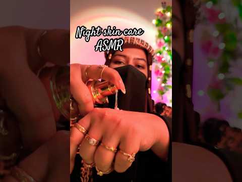 🌙Relaxing night skincare ASMR #asmr #relaxingsounds #layeredasmr
