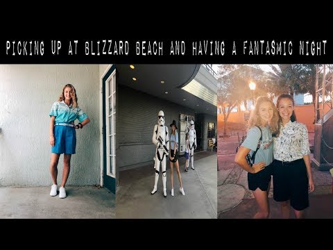 picking up at blizzard beach and having a fantasmic night // dcp spring 2019