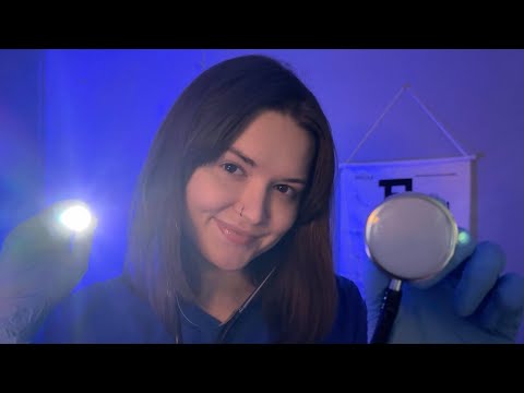 ASMR 10 Minute Cranial Nerve Exam 👁️ Soft Spoken