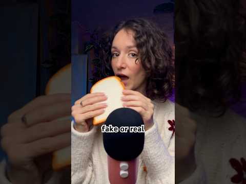 asmr fake ❌or real ✅ (odgadnij czy to prawdziwe jedzenie)