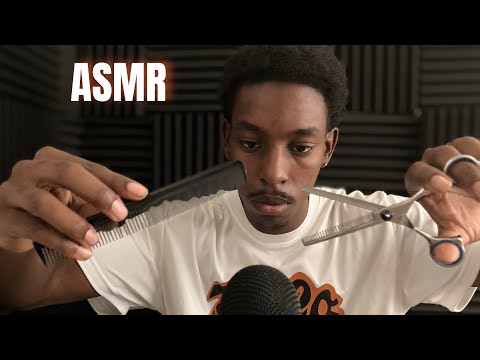 [ASMR] Haircut style and trim ( sleep inducing )