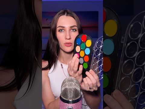 ASMR paints #asmr #sleepasmr #relax #relaxingasmr #tinglesasmr #asmrforsleep #shorts
