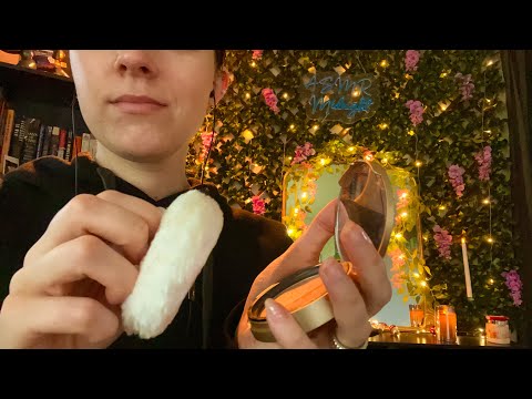 ASMR Spring Formal Makeup | Spring Formal Series Pt 5 (brushing, rummaging, soft spoken)