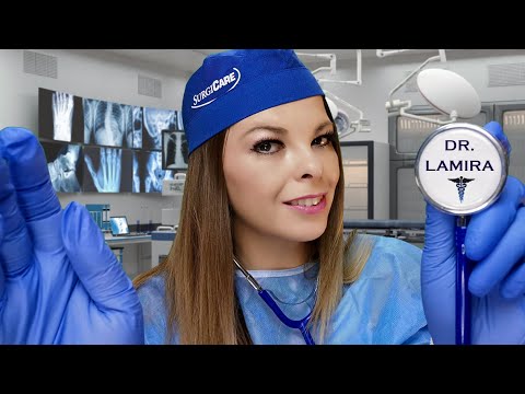 (Magyar ASMR) Dr. LaMira megvizsgál a műtét után 👩‍⚕️ Orvosi Roleplay