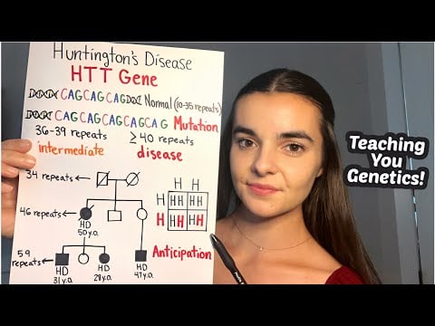 ASMR Teaching You Neurology Genetics!