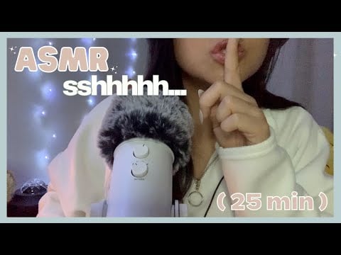 PURE "SHHH" SHUSHING SOUNDS (repetitive) for calmness and sleep 💤