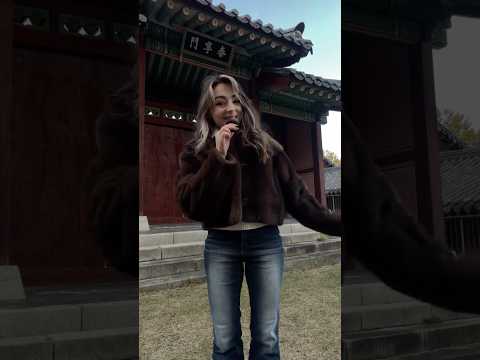 ASMR dans un temple Coréen 🇰🇷✨  #asmr #triggersforsleep
