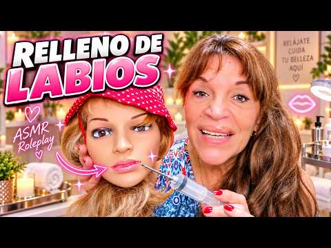 TE RELLENO LOS LABIOS EN MI SALON👄ROLEPLAY ASMR