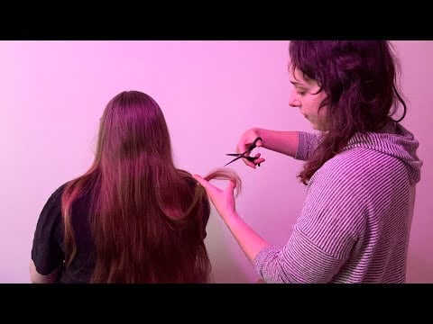 ASMR Soft Spoken Real Haircut ✂️ Curling & Micro Attention for Sleep & Tingles