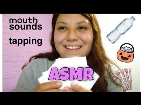 ASMR l tapping l mouth sounds l  susurros l Maria Ruiz