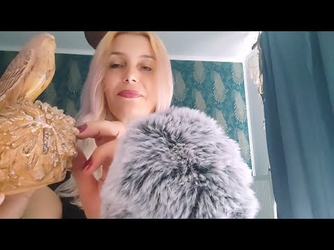 🎧 ASMR - Fluffy Mic & More * Sleep, Study, Relax - Headphones Recommended
