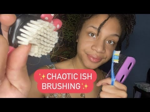 ASMR - Kooky Hair brushing (Desi)